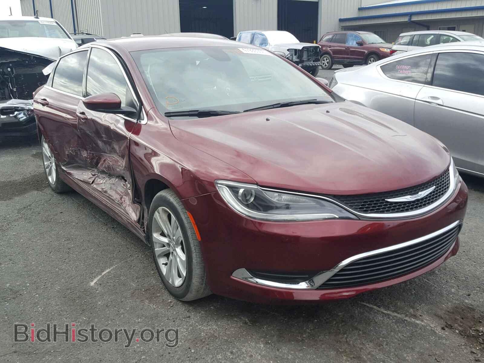 Фотография 1C3CCCAB0GN166753 - CHRYSLER 200 2016