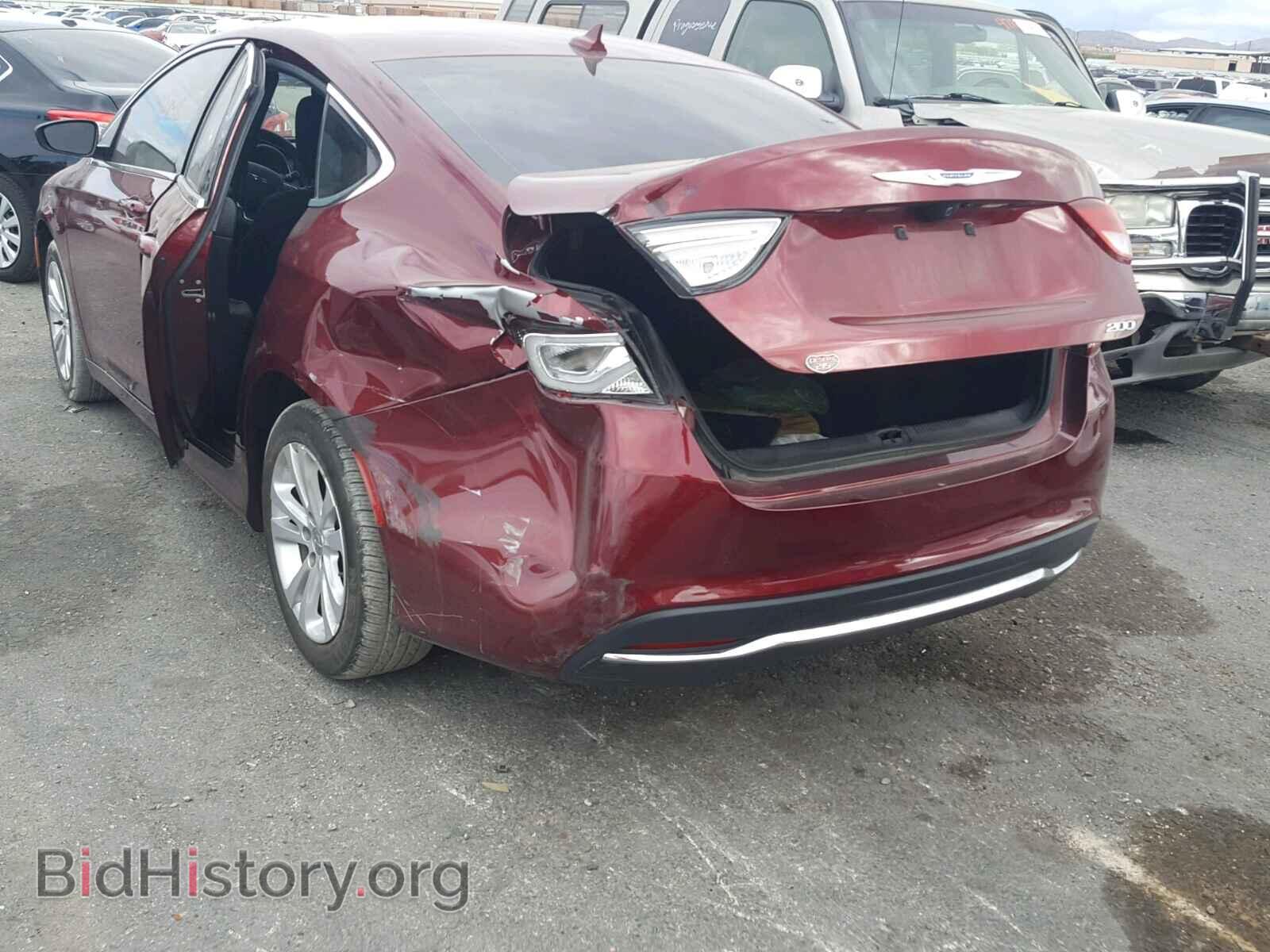 2016 CHRYSLER 200 - VIN: 1C3CCCAB0GN166753 - Фото 3