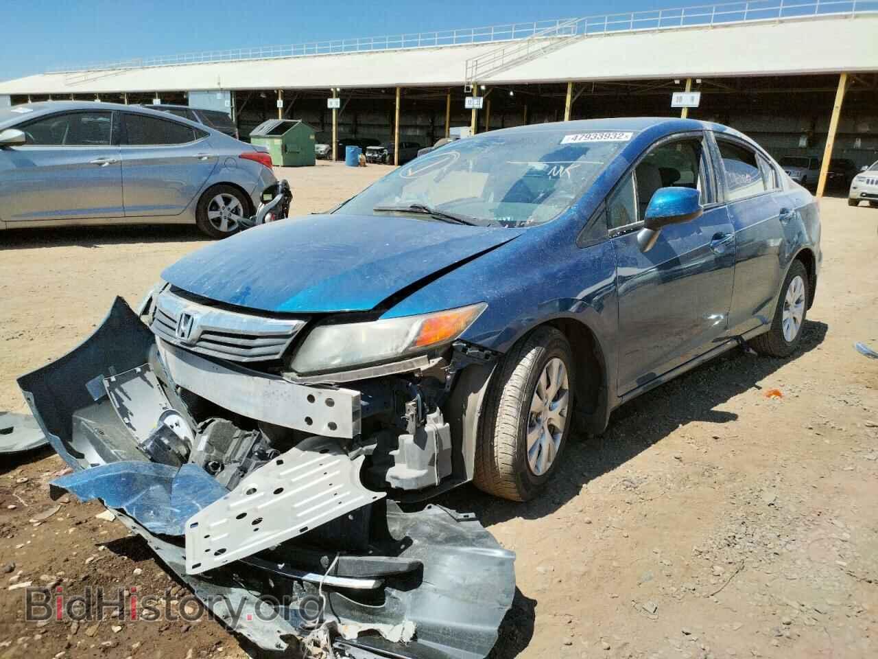 2012 HONDA CIVIC - VIN: 2HGFB2F54CH533764 - Photo 2