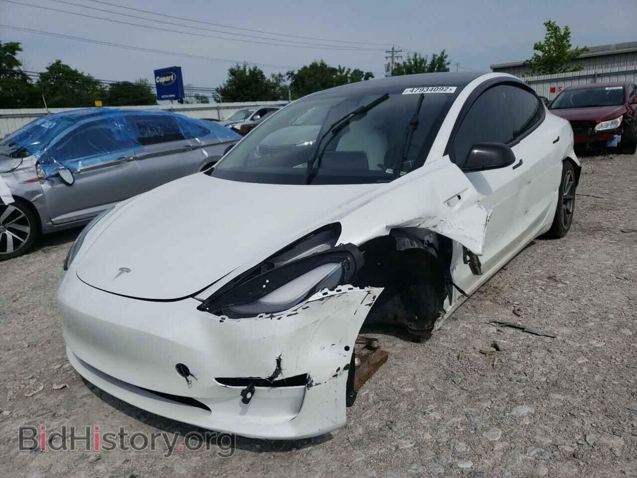2021 TESLA MODEL 3 - VIN: 5YJ3E1EB4MF925791 - Photo 2