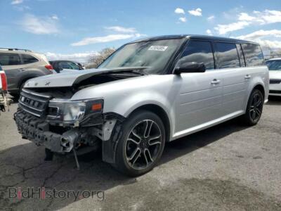 2014 Ford FLEX SEL, silver — VIN 2FMGK5C83EBD19790, Copart