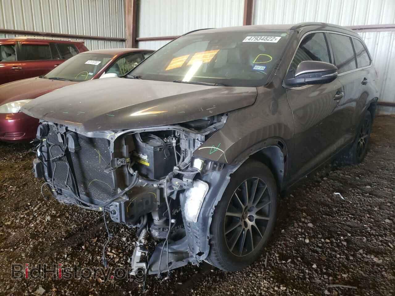2017 TOYOTA HIGHLANDER - VIN: 5TDKZRFH3HS509072 - Фото 2