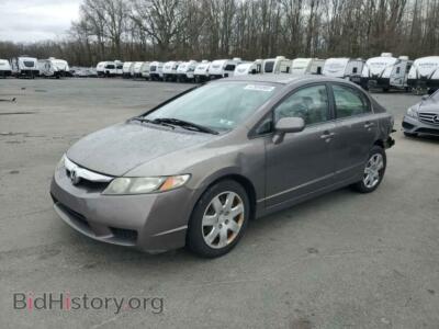 2010 Honda CIVIC LX, серый — VIN 2HGFA1F58AH521143, Copart
