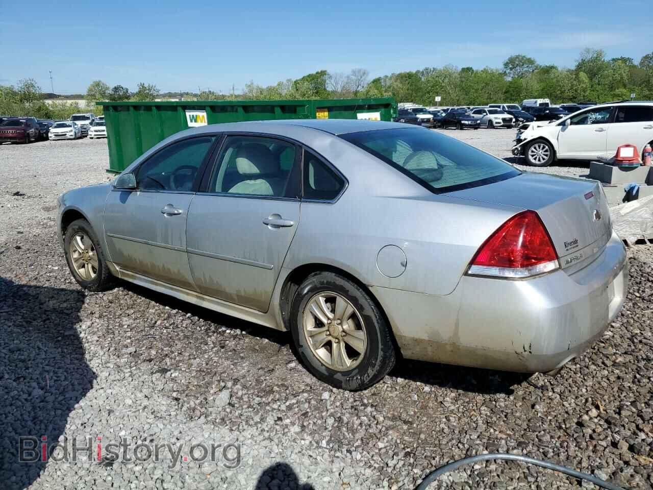 2012 CHEVROLET IMPALA - VIN: 2G1WF5E31C1177876 - Фото 2