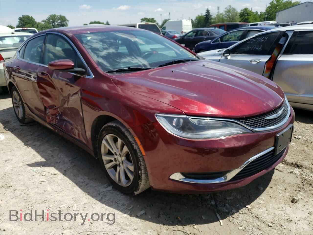 Фотография 1C3CCCAB2FN691506 - CHRYSLER 200 2015