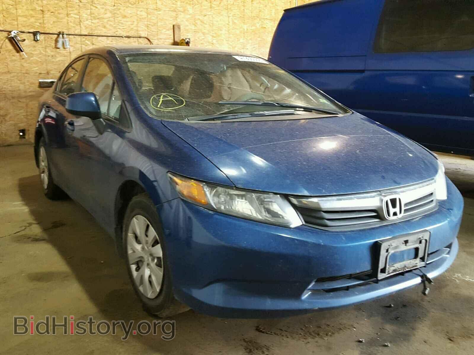 Фотография 19XFB2F55CE017777 - HONDA CIVIC LX 2012