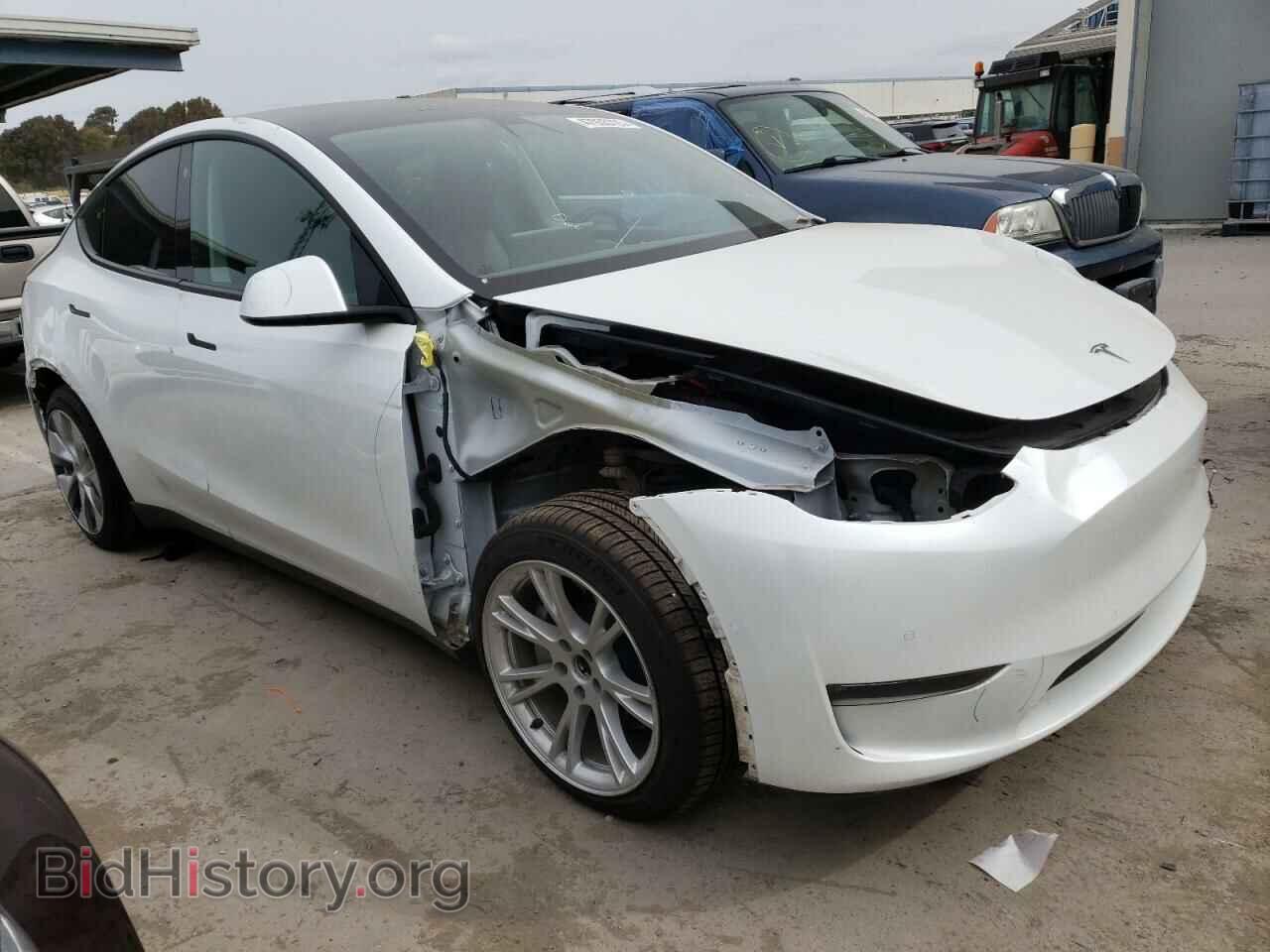 2021 TESLA MODEL Y - VIN: 5YJYGDEE4MF083272 - Фото 4