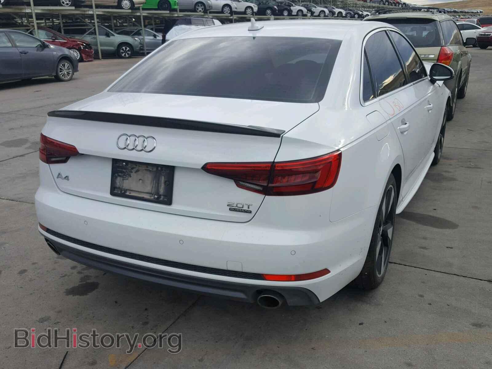 2017 AUDI A4 - VIN: WAUENAF45HN014382 - Фото 4