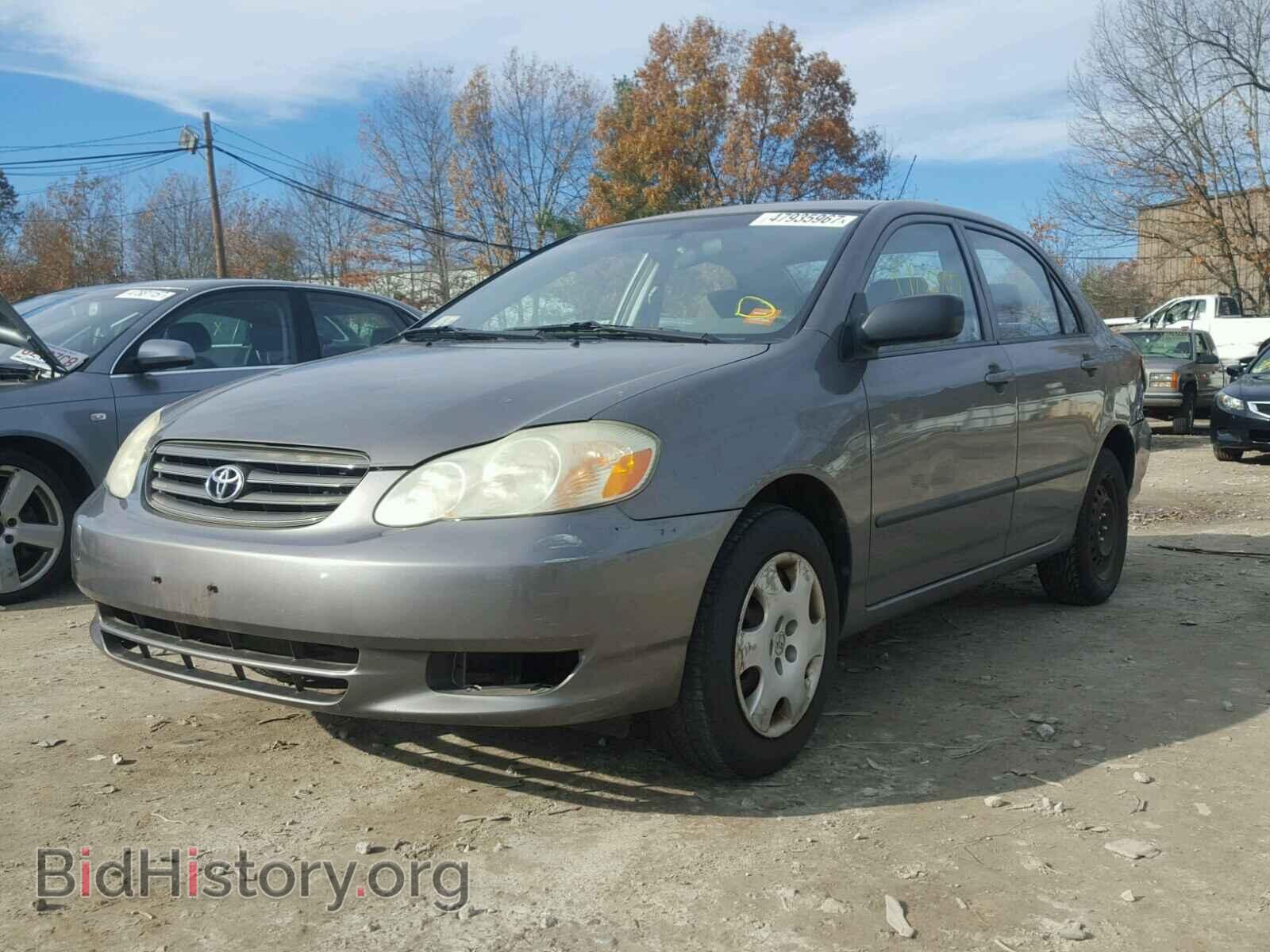 2003 TOYOTA COROLLA - VIN: 2T1BR32E03C083447 - Photo 2