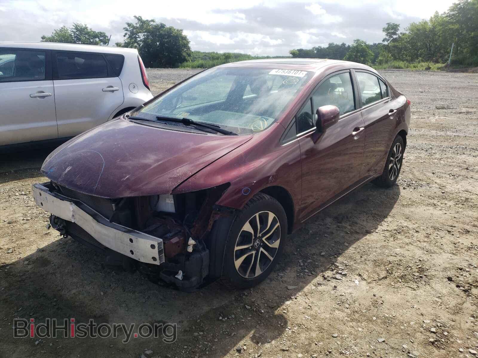 2014 HONDA CIVIC - VIN: 2HGFB2F84EH550545 - Фото 2