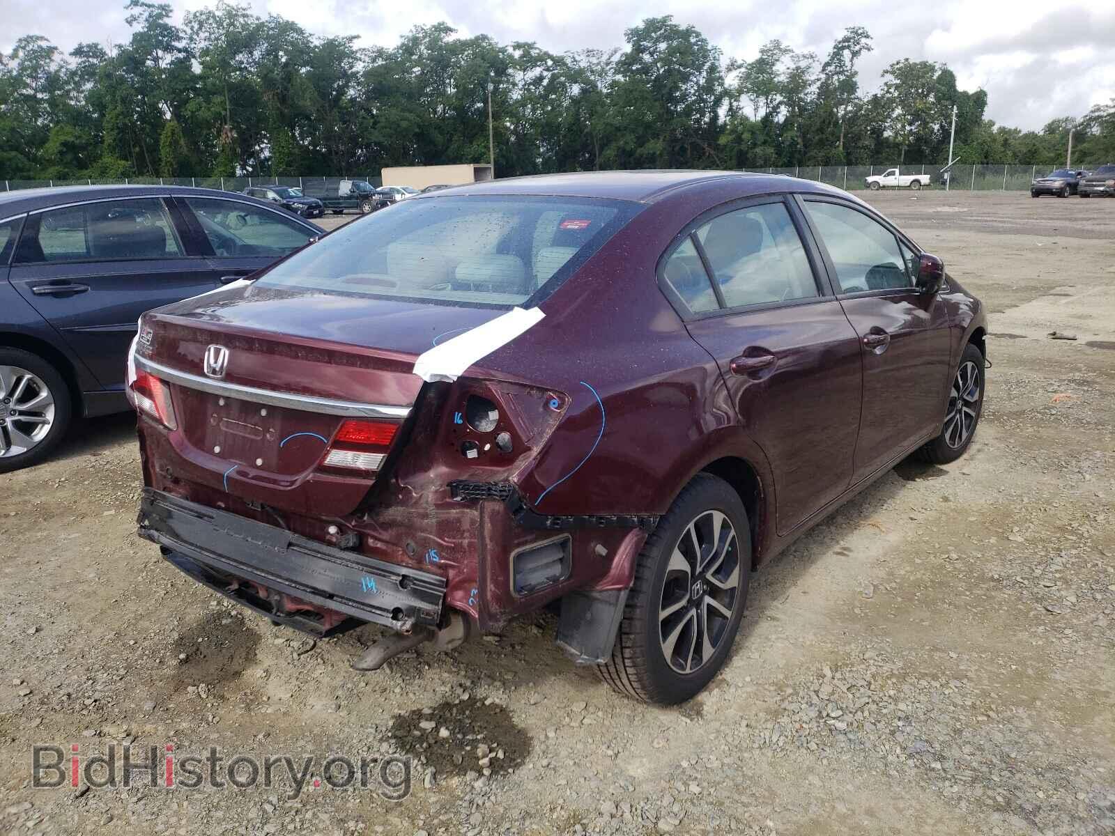 2014 HONDA CIVIC - VIN: 2HGFB2F84EH550545 - Фото 4