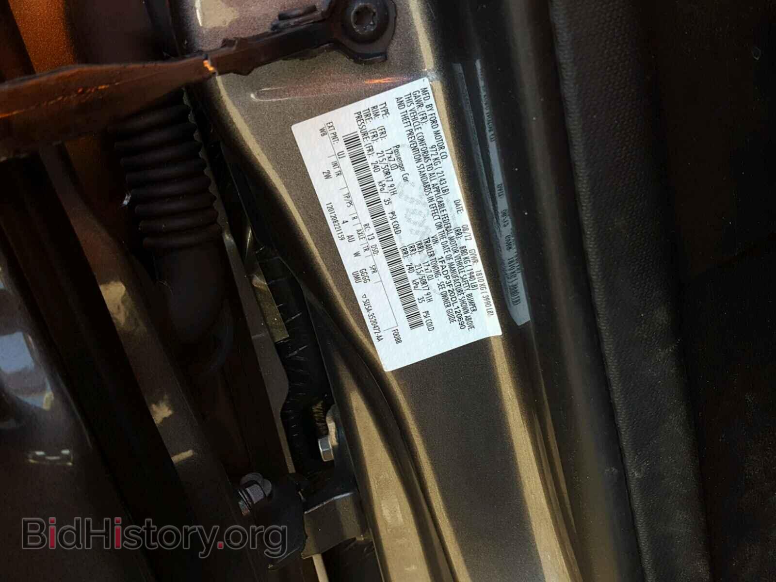 2013 FORD FOCUS - VIN: 1FADP3F20DL120690 - Фото 10