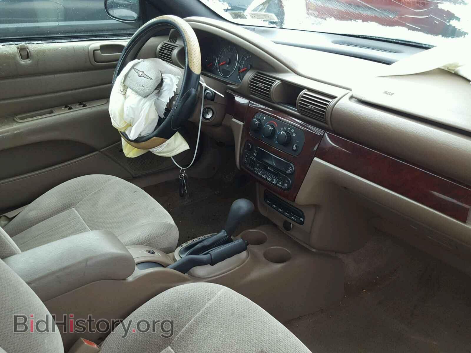 2001 CHRYSLER SEBRING - VIN: 1C3EL45U91N567056 - Фото 5