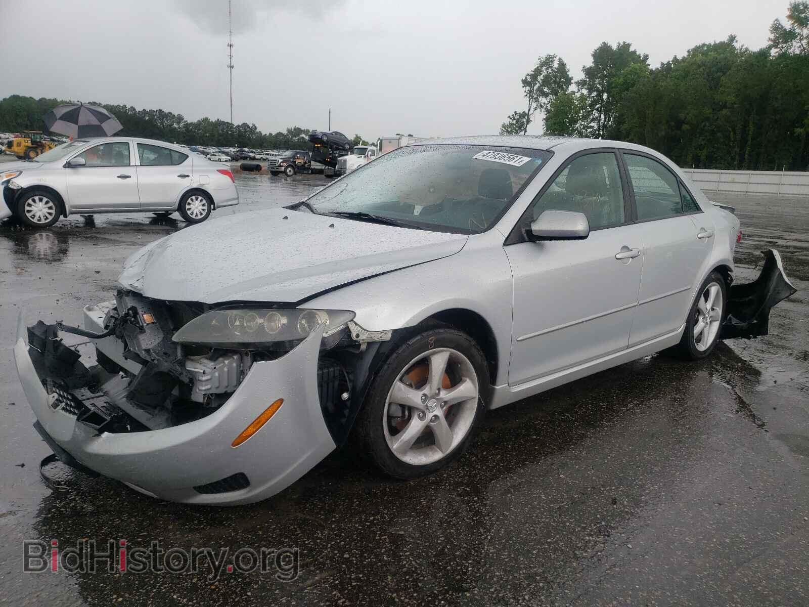 2008 MAZDA 6 - VIN: 1YVHP80C185M45511 - Фото 2