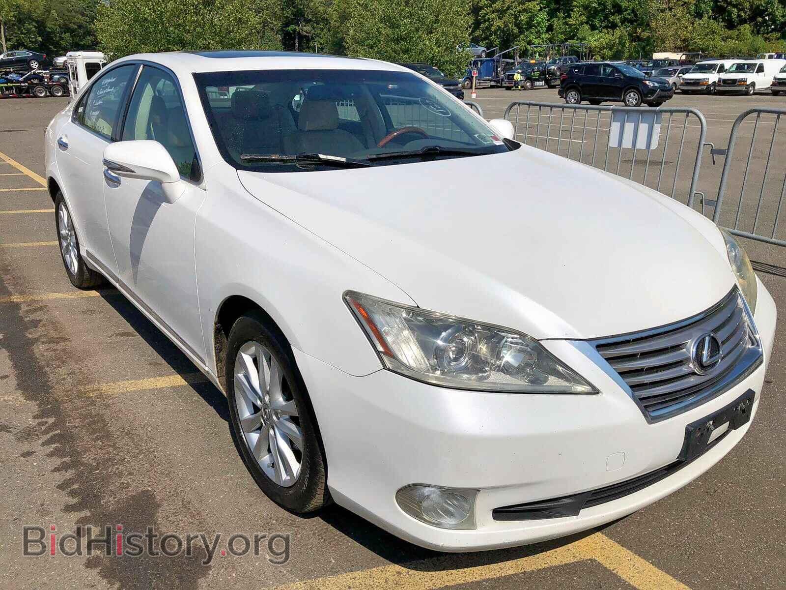 Photo JTHBK1EG0B2434424 - LEXUS ES350 2011