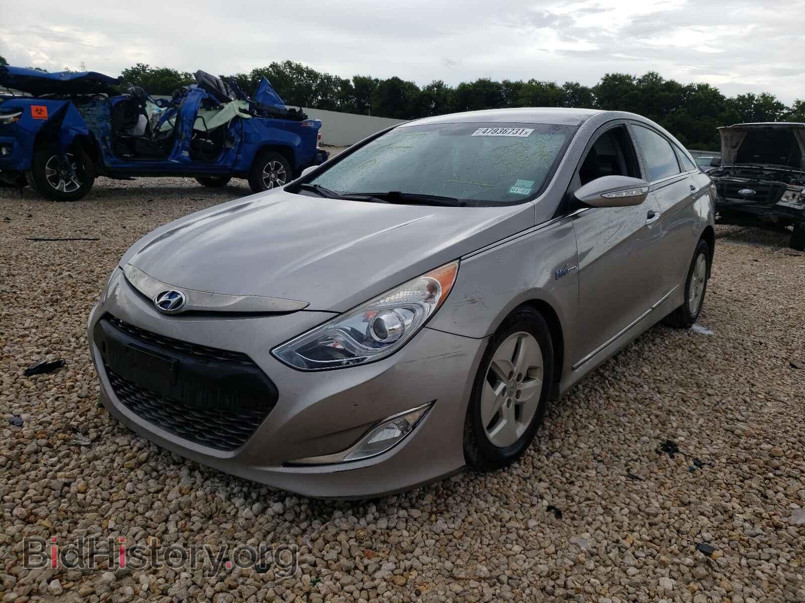 2012 HYUNDAI SONATA - VIN: KMHEC4A4XCA031353 - Фото 2