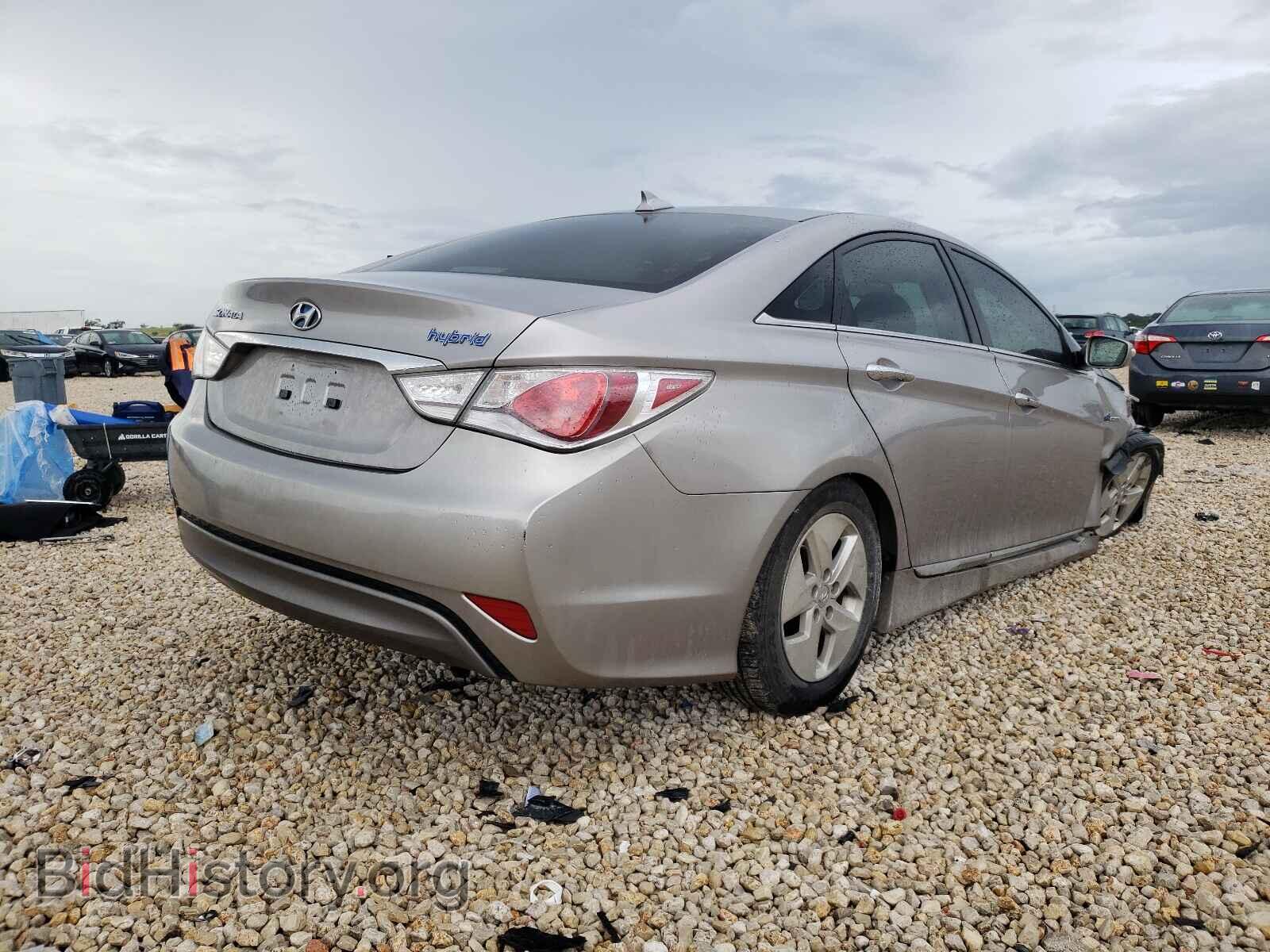 2012 HYUNDAI SONATA - VIN: KMHEC4A4XCA031353 - Фото 4