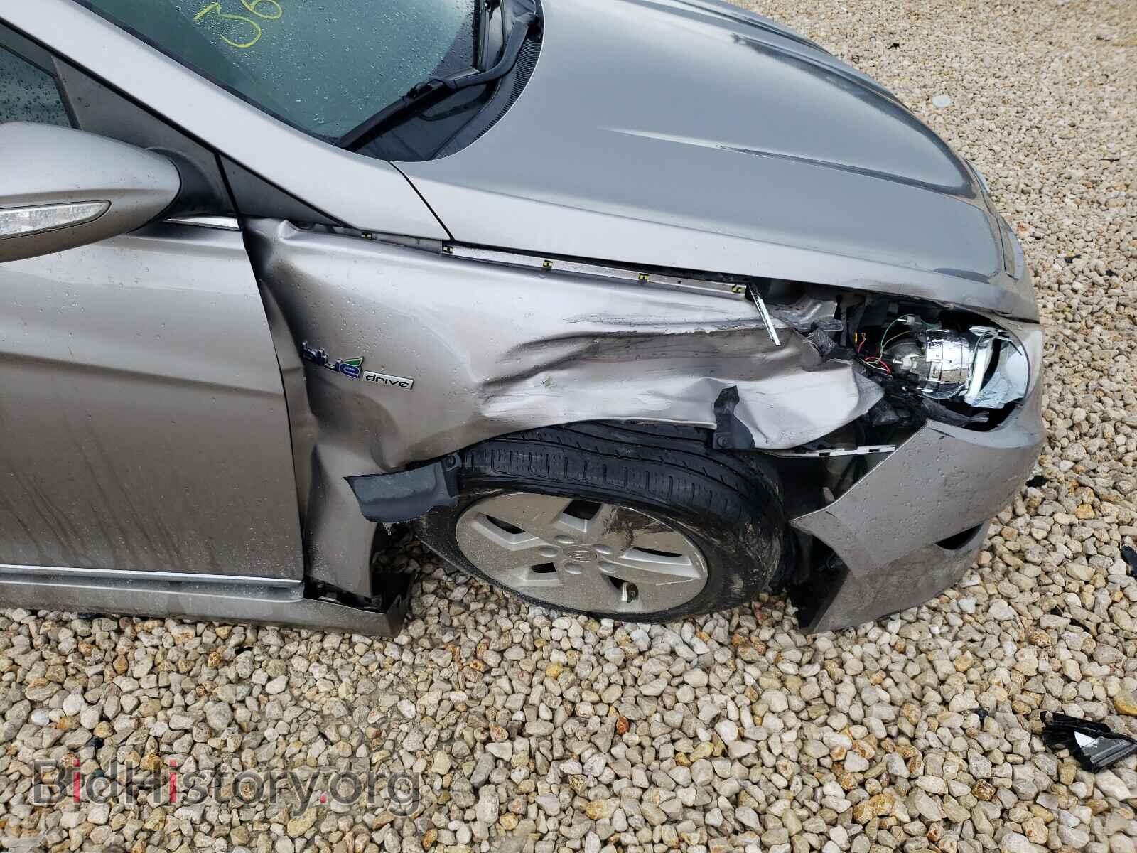 2012 HYUNDAI SONATA - VIN: KMHEC4A4XCA031353 - Фото 9