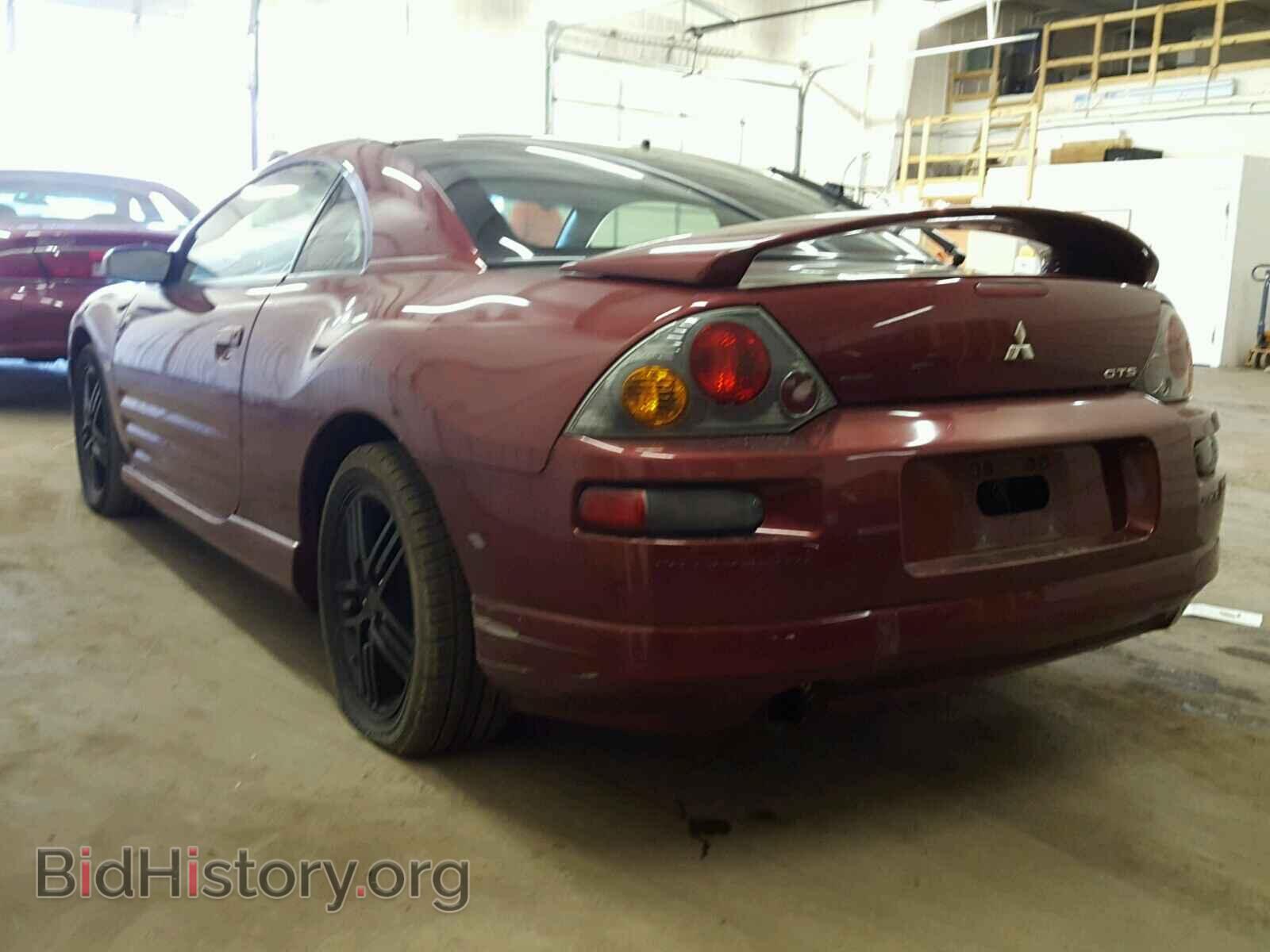 2003 MITSUBISHI ECLIPSE - VIN: 4A3AC74H23E109374 - Фото 3