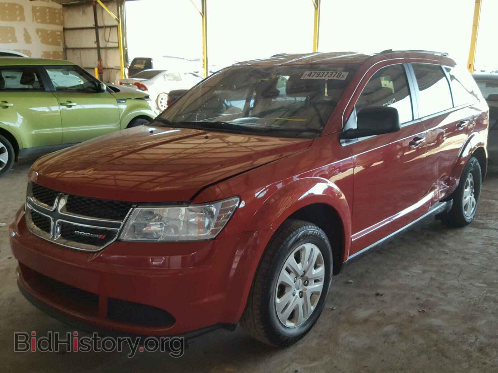 2017 DODGE JOURNEY SE - VIN: 3C4PDCAB6HT524319 - Фото 2