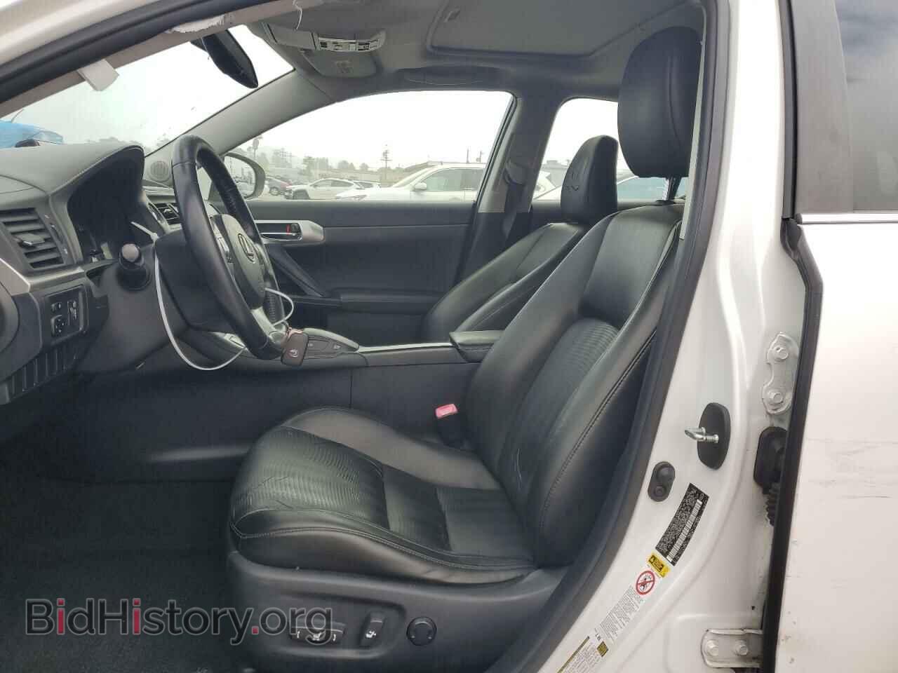2012 LEXUS CT 200 - VIN: JTHKD5BH8C2060595 - Фото 7