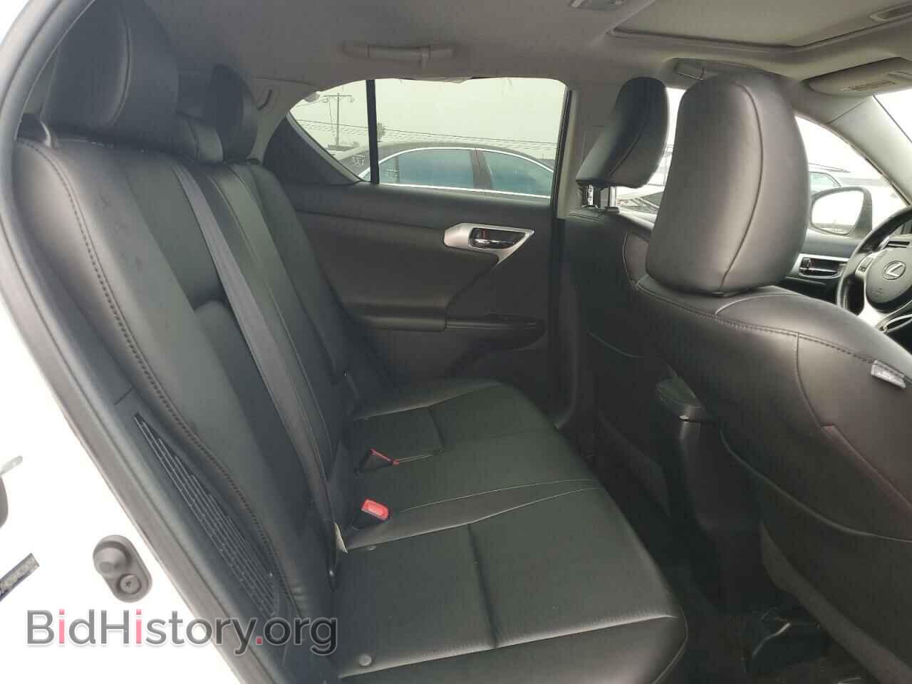 2012 LEXUS CT 200 - VIN: JTHKD5BH8C2060595 - Фото 10