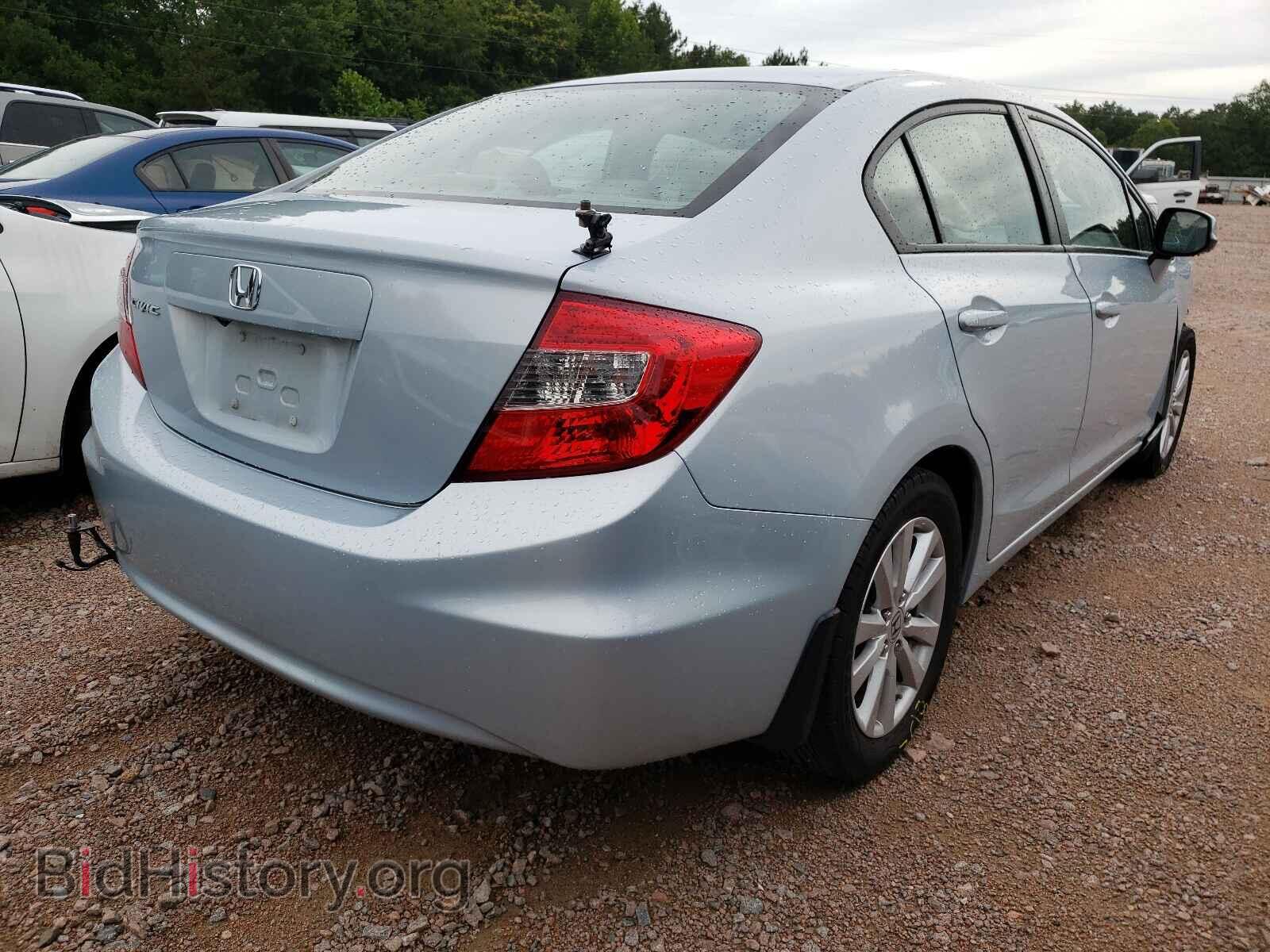 2012 HONDA CIVIC - VIN: 2HGFB2F82CH593486 - Фото 4