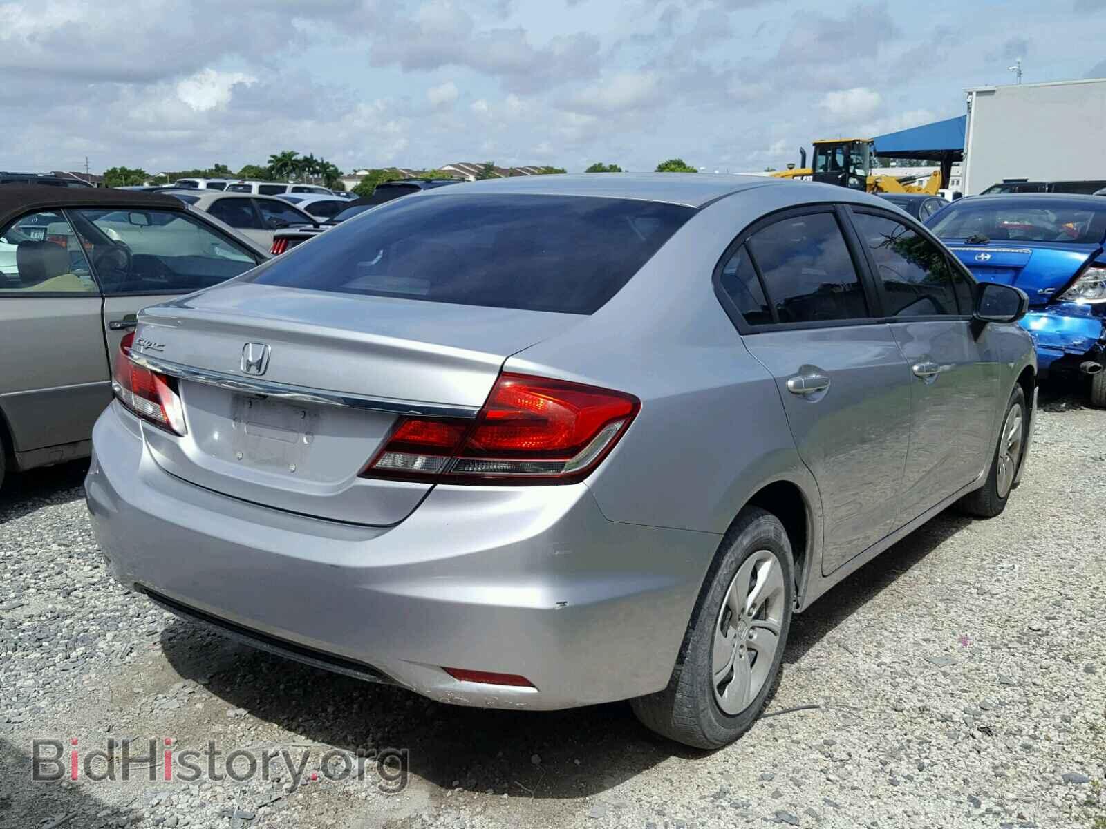 2015 HONDA CIVIC LX - VIN: 19XFB2F58FE109809 - Фото 4