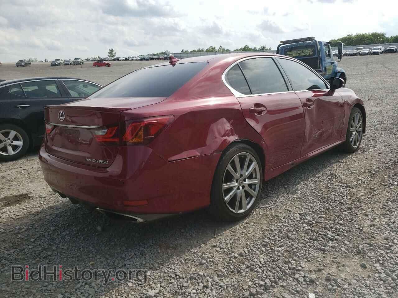 2013 LEXUS GS350 - VIN: JTHCE1BL4D5003065 - Фото 4