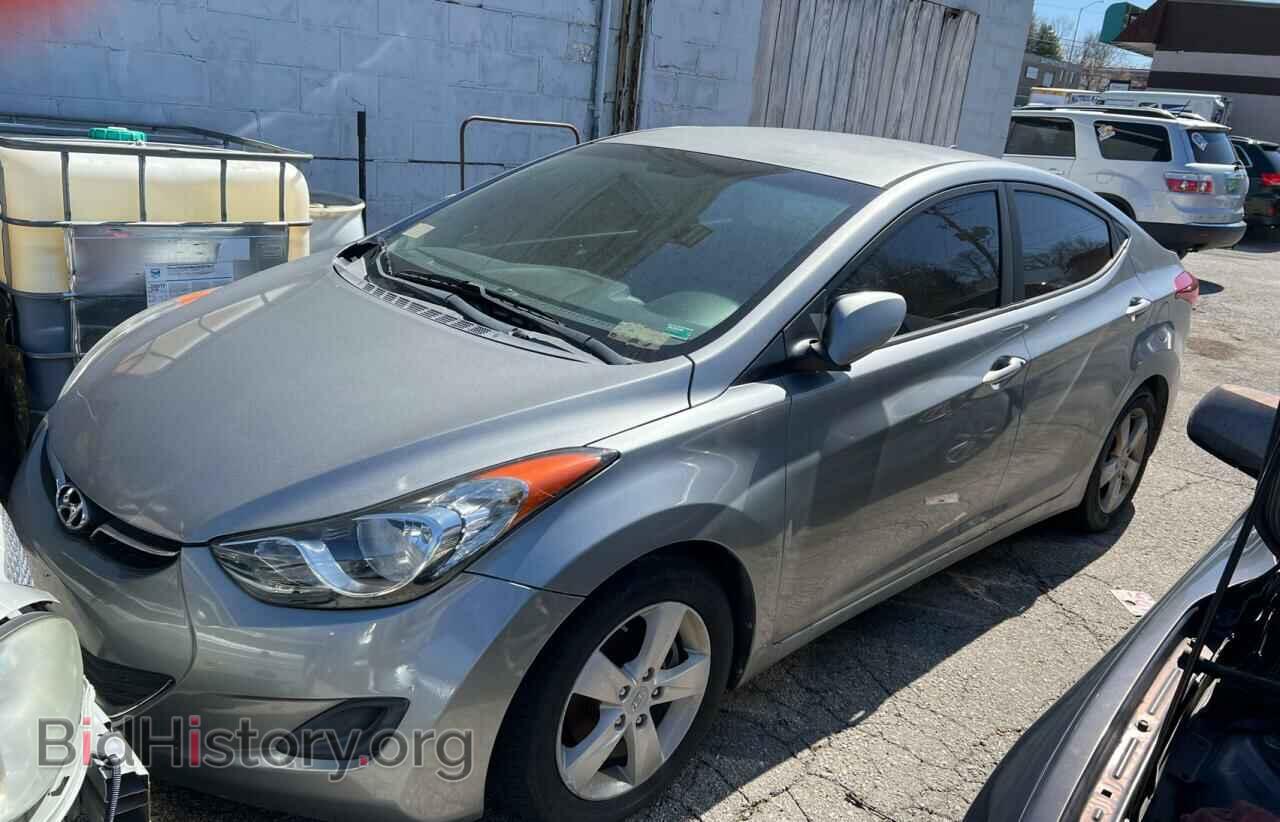 2012 HYUNDAI ELANTRA - VIN: KMHDH4AE5CU297741 - Фото 2