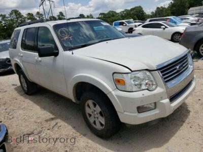 2010 Ford EXPLORER Explorer X, белый — VIN 1FMEU6DE8AUA95237, Copart