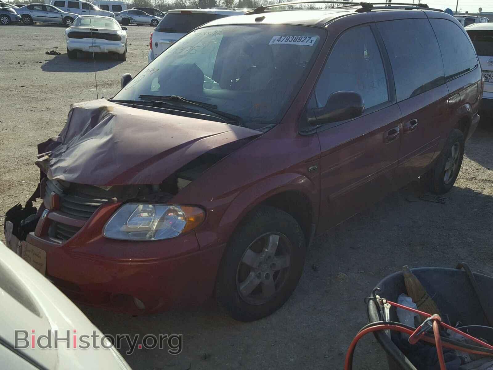 2007 DODGE CARAVAN - VIN: 2D4GP44L17R229375 - Фото 2