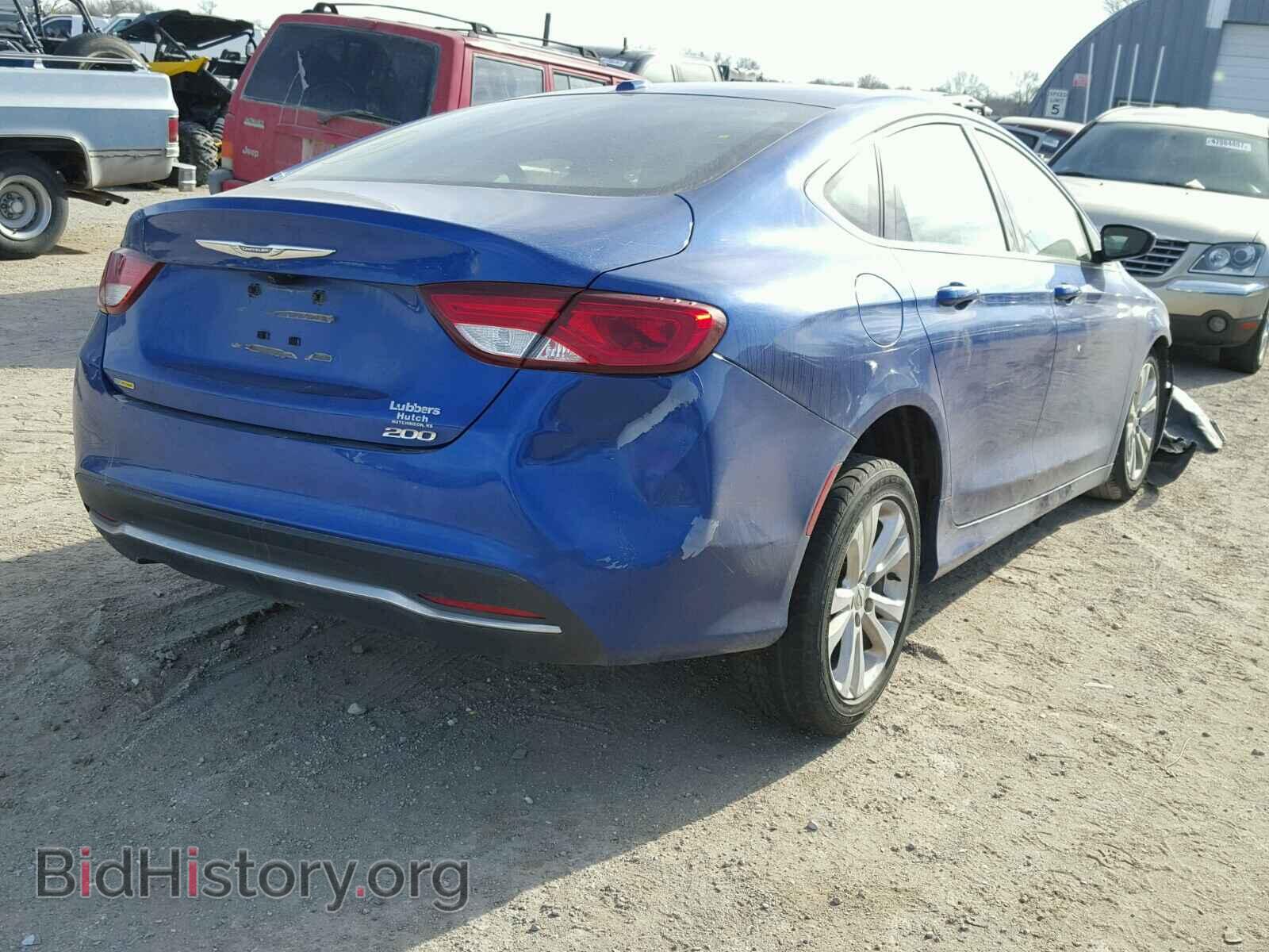 2015 CHRYSLER 200 - VIN: 1C3CCCAB8FN631276 - Фото 4