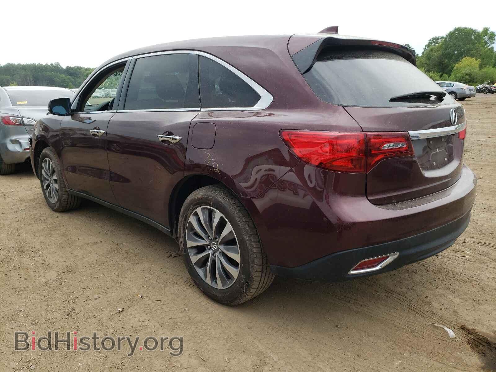 2014 ACURA MDX - VIN: 5FRYD4H4XEB012315 - Фото 3