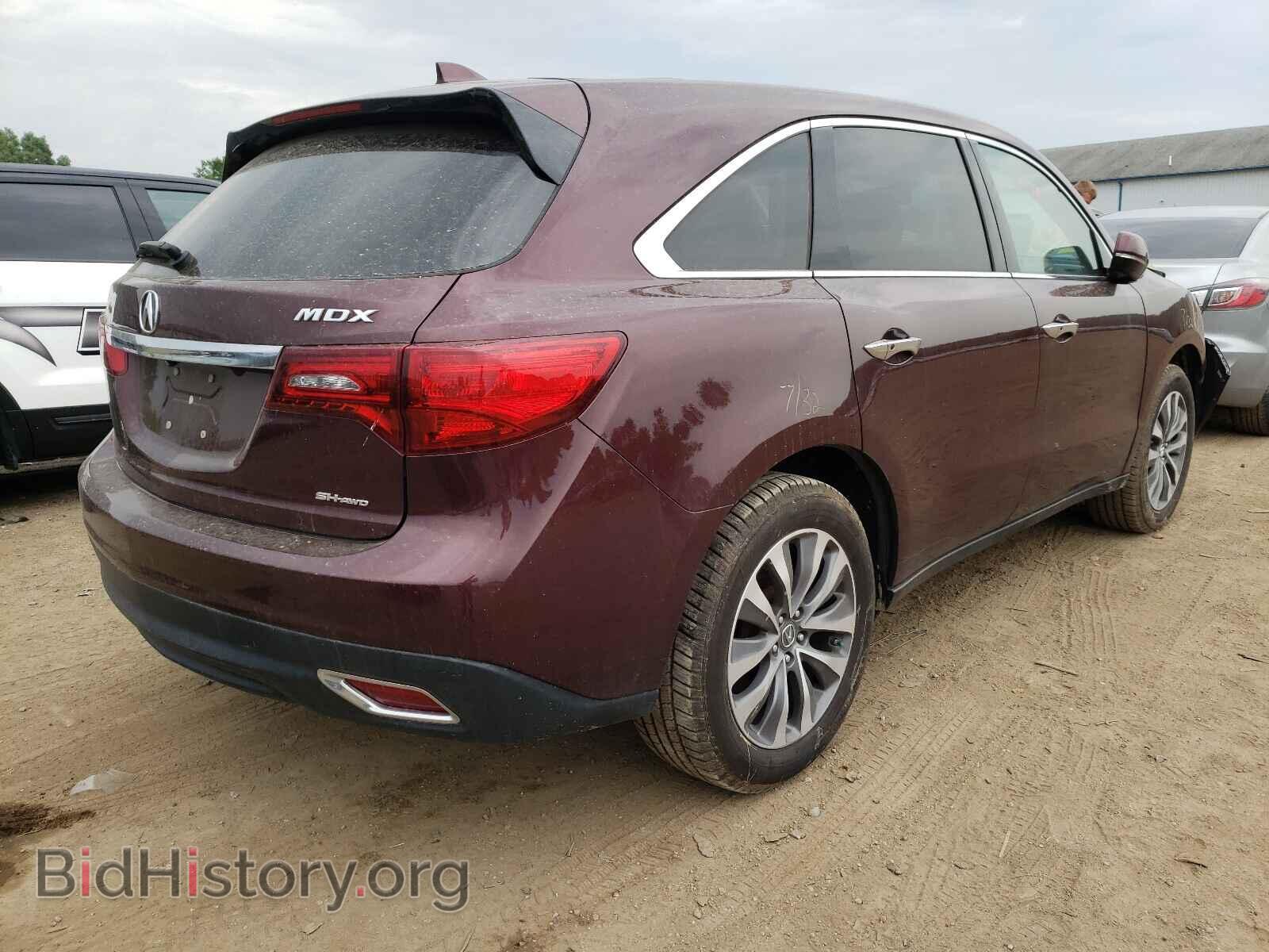 2014 ACURA MDX - VIN: 5FRYD4H4XEB012315 - Фото 4
