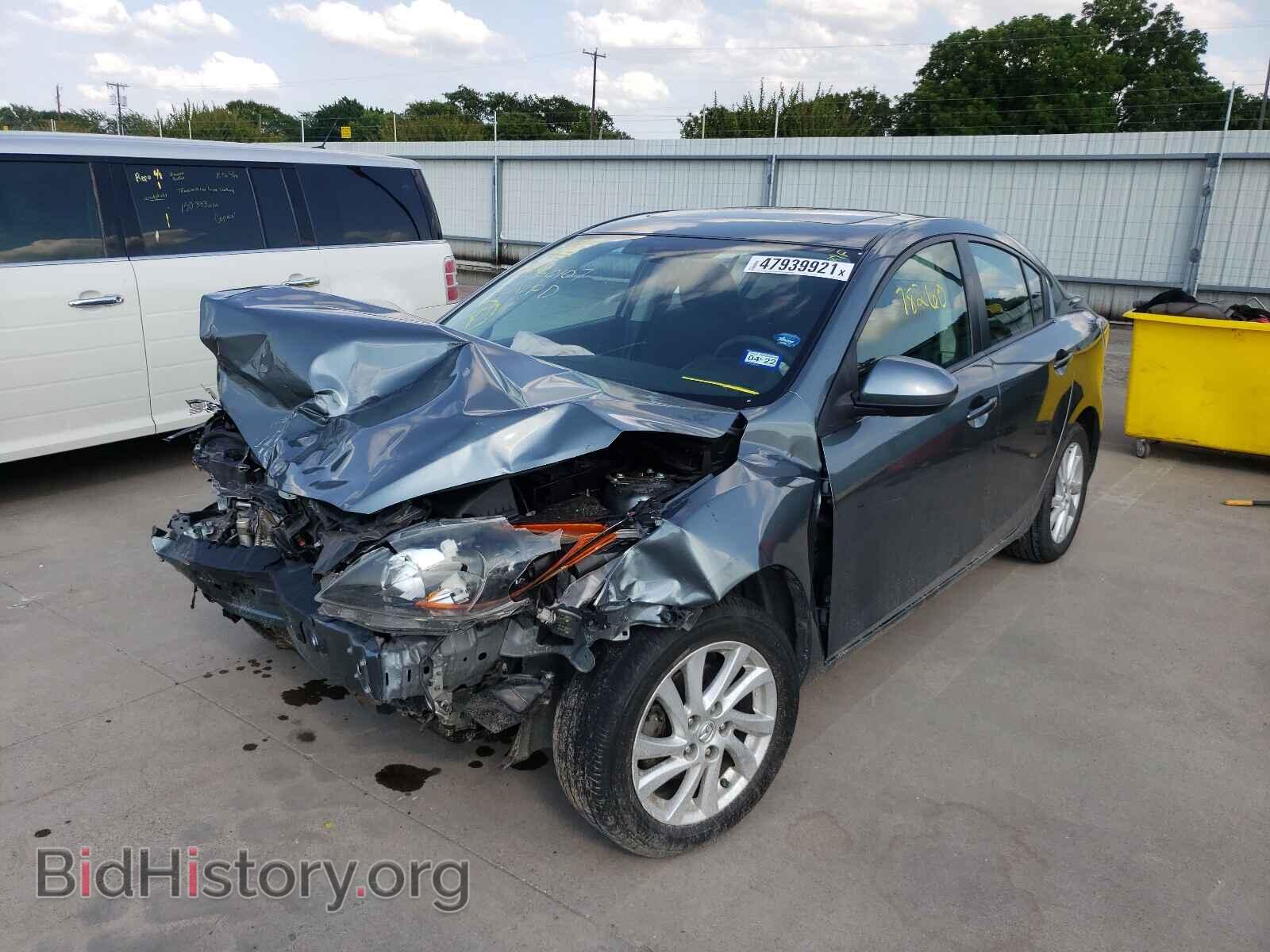 2012 MAZDA 3 - VIN: JM1BL1V82C1557737 - Фото 2