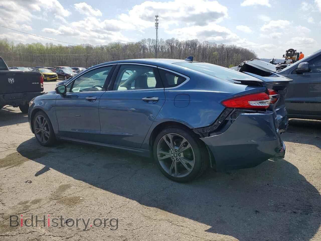 2019 FORD FUSION - VIN: 3FA6P0D92KR124181 - Фото 2