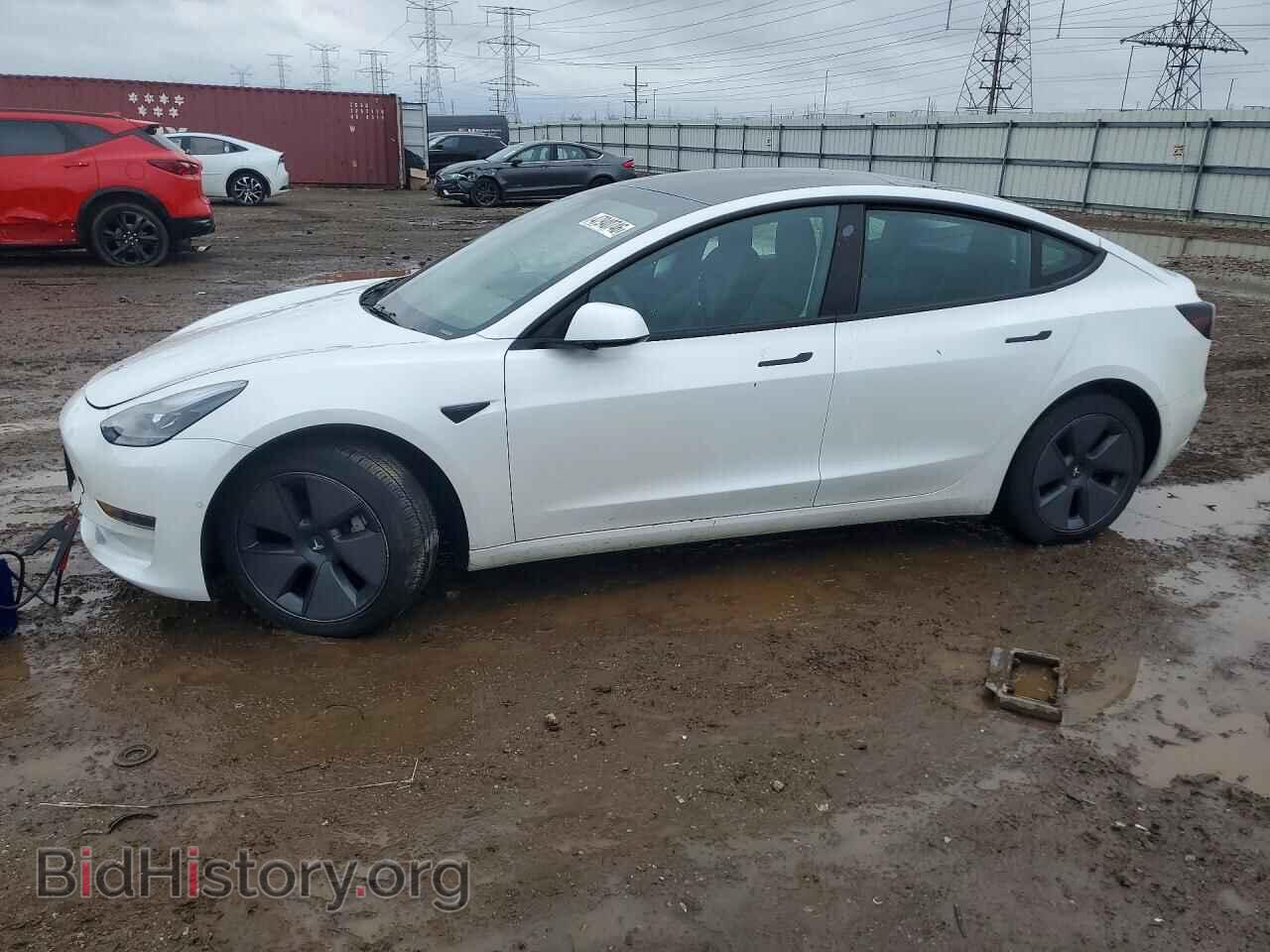 Photo 5YJ3E1EA7NF101552 - TESLA MODEL 3 2022