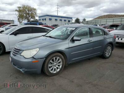 2010 Chrysler SEBRING Limited, синий — VIN 1C3CC5FD1AN190962, Copart