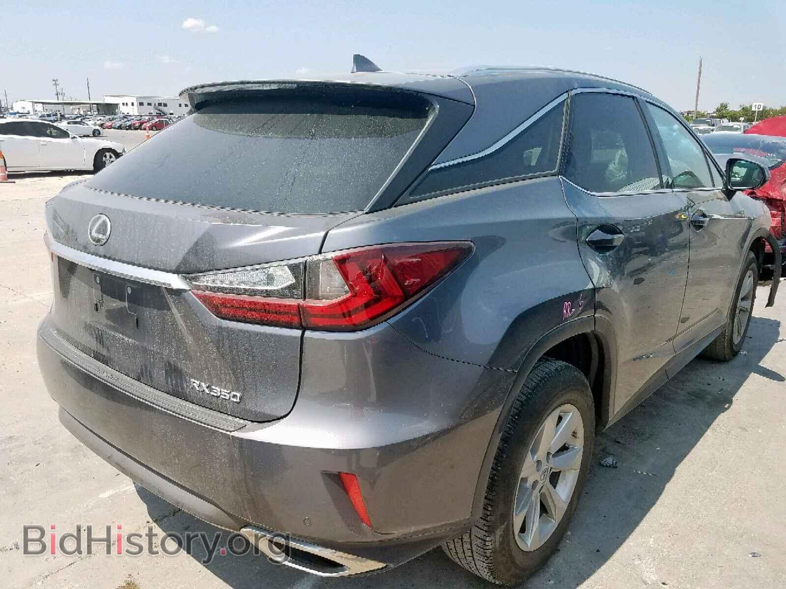 2016 LEXUS RX 350 - VIN: 2T2ZZMCA2GC007875 - Фото 4
