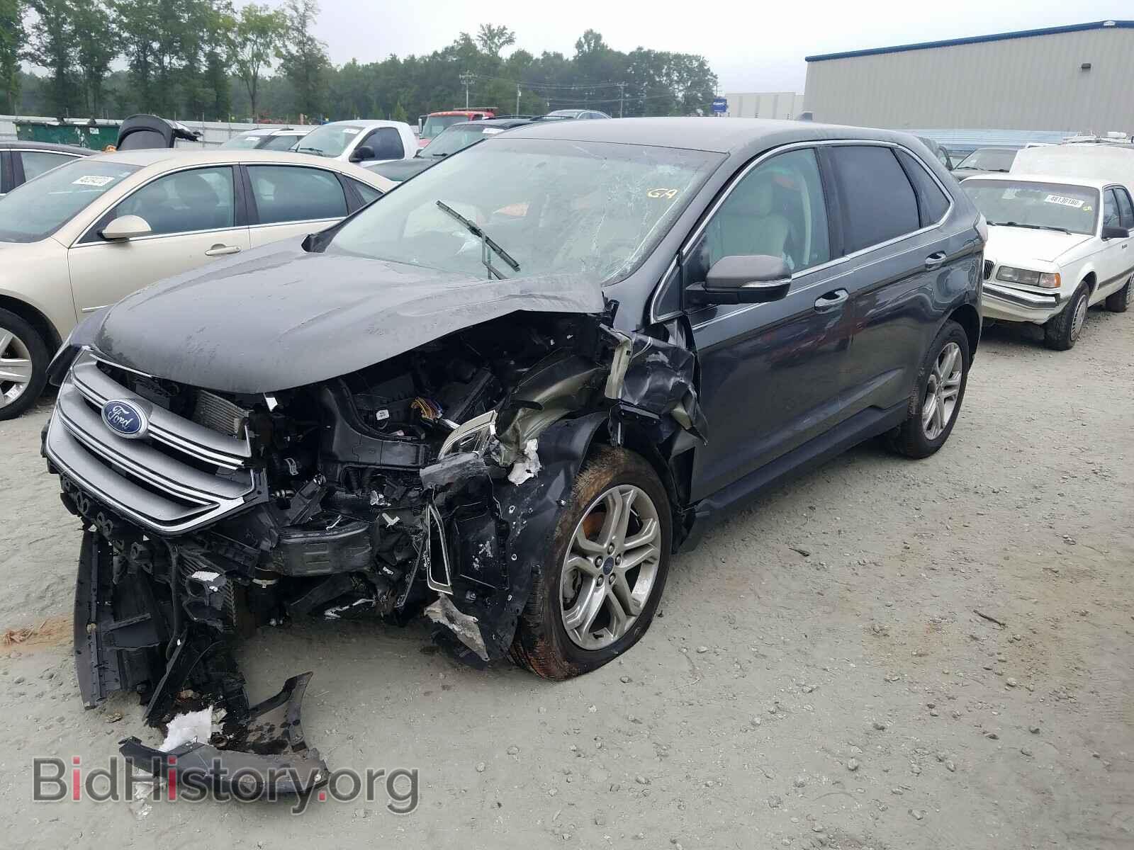 2017 FORD EDGE - VIN: 2FMPK3K94HBB58305 - Фото 2