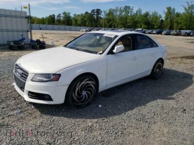 2011 Audi A4 A4 Premium, белый — VIN WAUFFAFL2BN006126, Copart