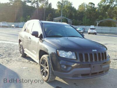 2013 Jeep COMPASS LA, черный — VIN 1C4NJCEB6DD237525, Copart