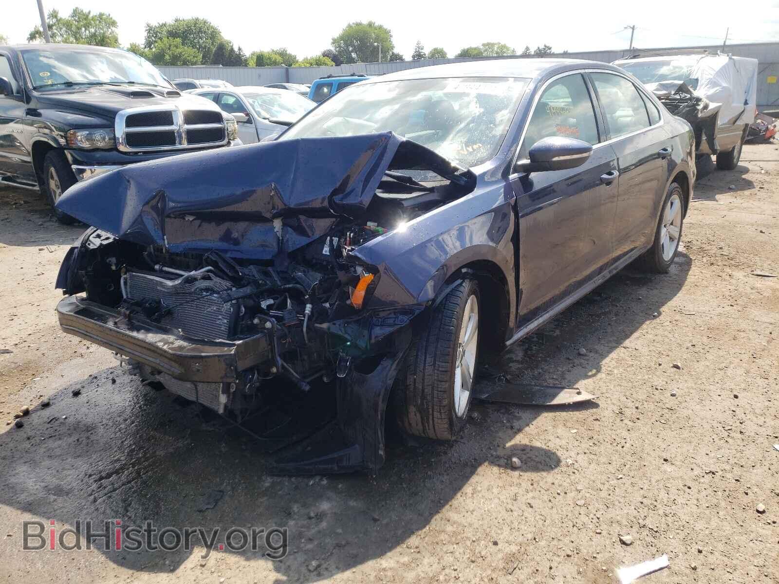 2012 VOLKSWAGEN PASSAT - VIN: 1VWBH7A30CC067586 - Фото 2