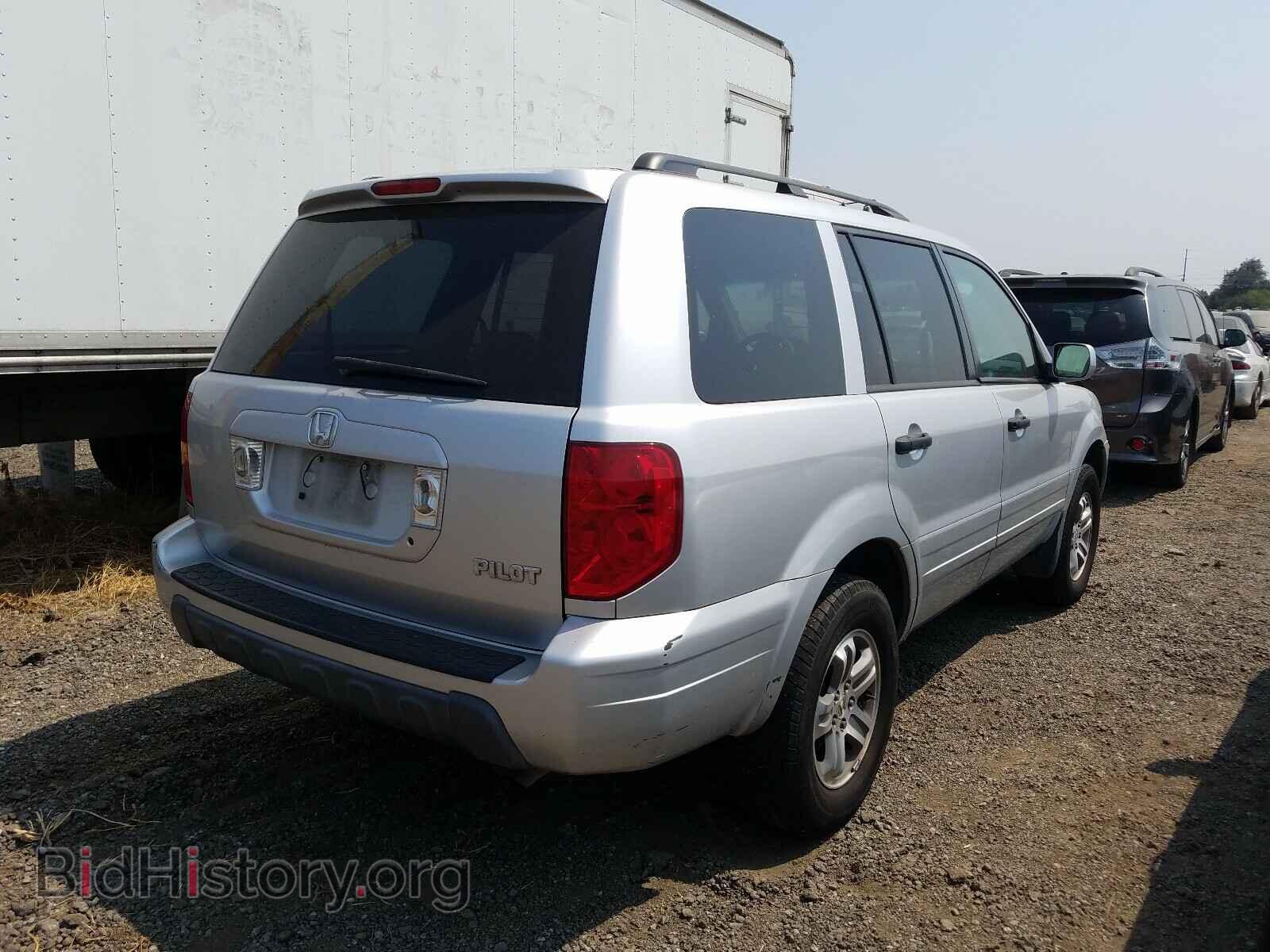 2005 HONDA PILOT - VIN: 2HKYF18735H557486 - Фото 4
