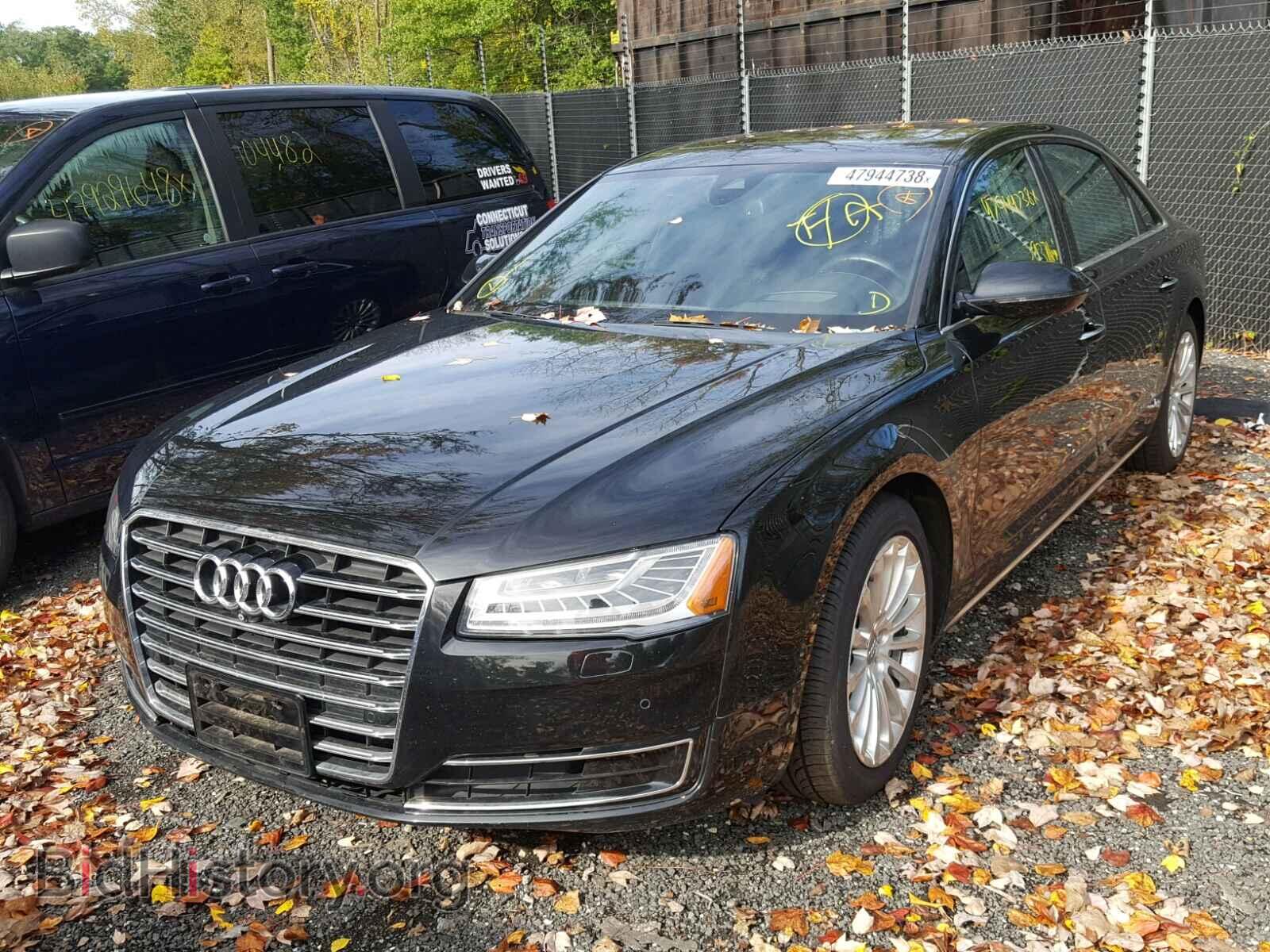 2015 AUDI A8 - VIN: WAU3GAFD2FN013575 - Фото 2