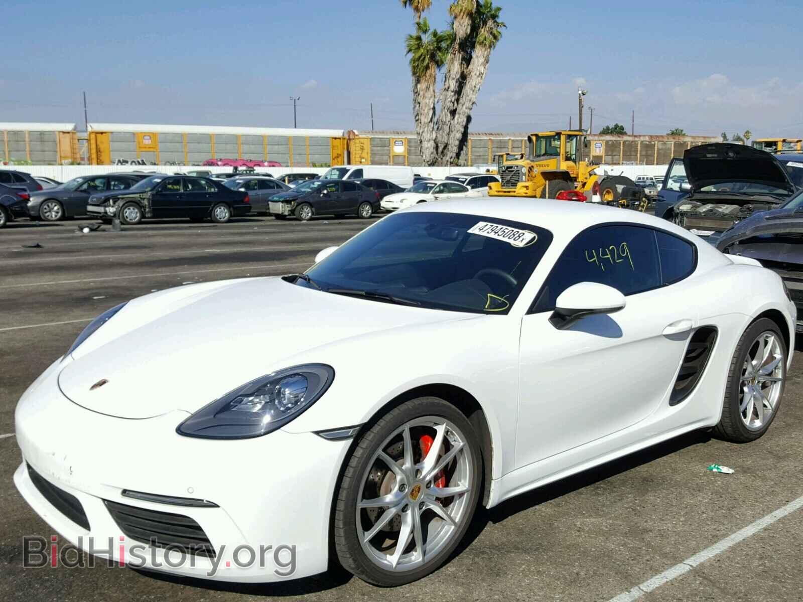 2017 PORSCHE CAYMAN - VIN: WP0AB2A87HS285925 - Фото 2