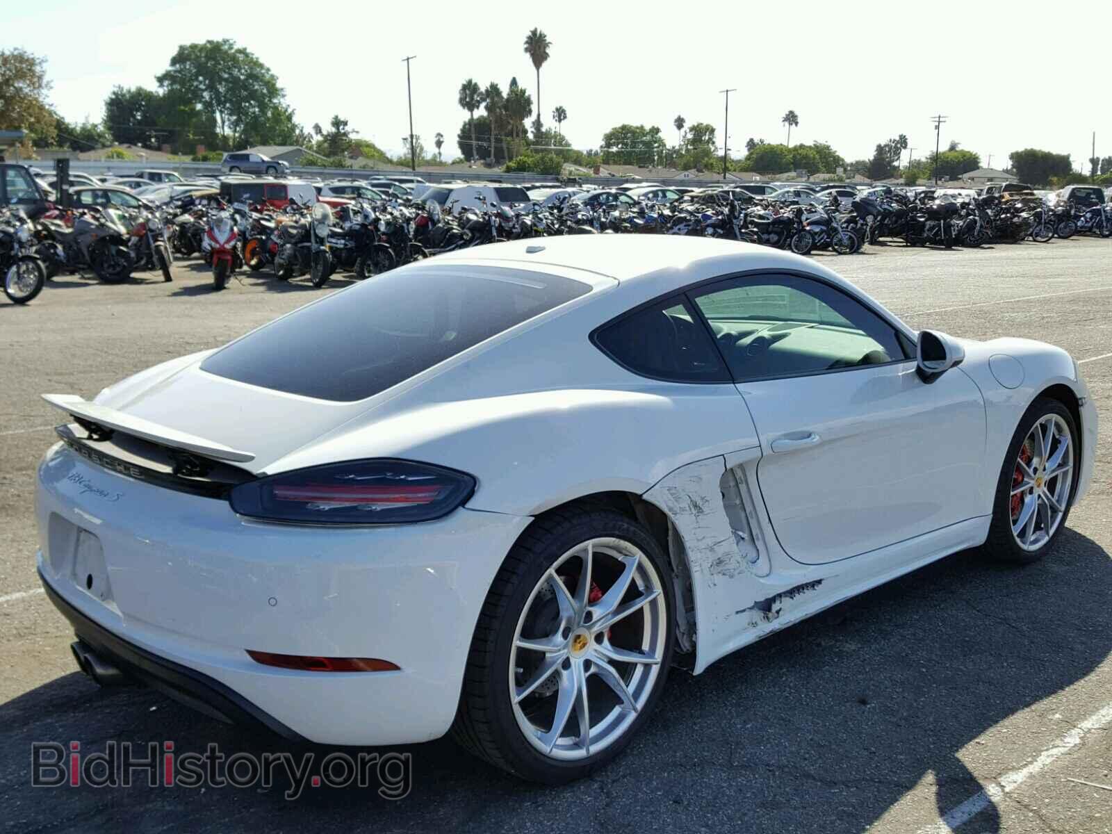 2017 PORSCHE CAYMAN - VIN: WP0AB2A87HS285925 - Фото 4