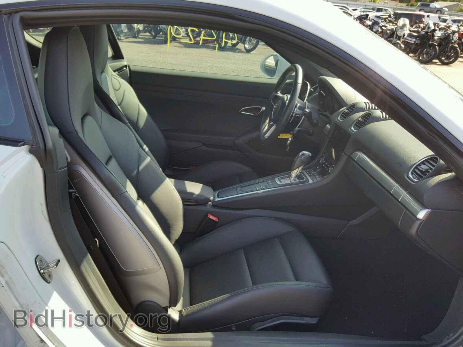 2017 PORSCHE CAYMAN - VIN: WP0AB2A87HS285925 - Фото 5