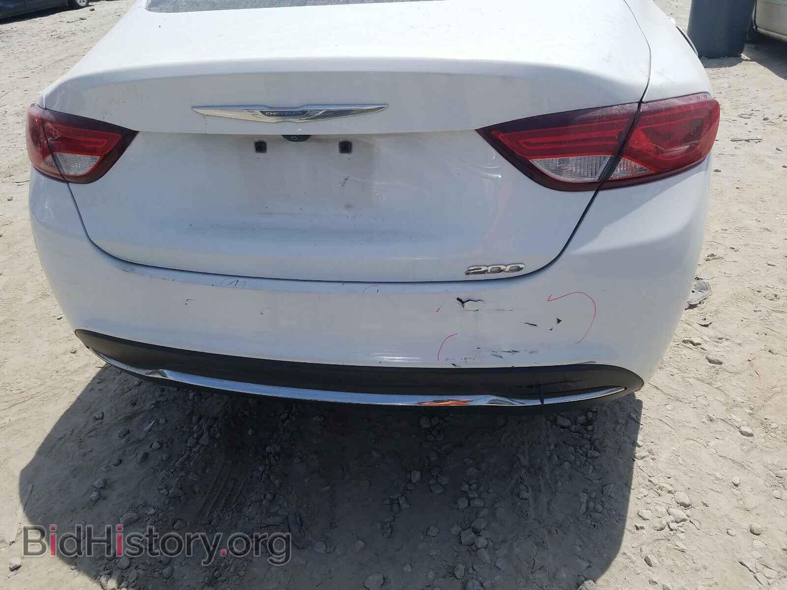 2015 CHRYSLER 200 - VIN: 1C3CCCABXFN609540 - Фото 9